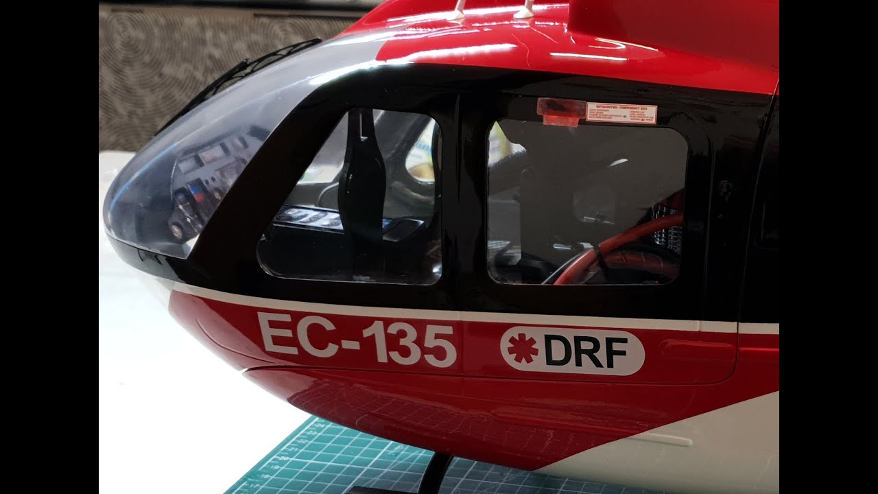 EC-135 von Flishrc   500er    Cockpit im Detail.     