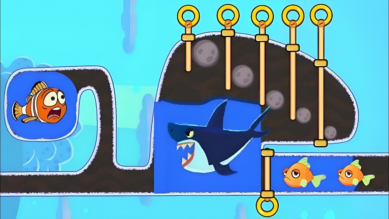 Save the Fish | Pull The Pin | Best Mobile Puzzle Game | Android Gameplay Walkthrough | Part 215