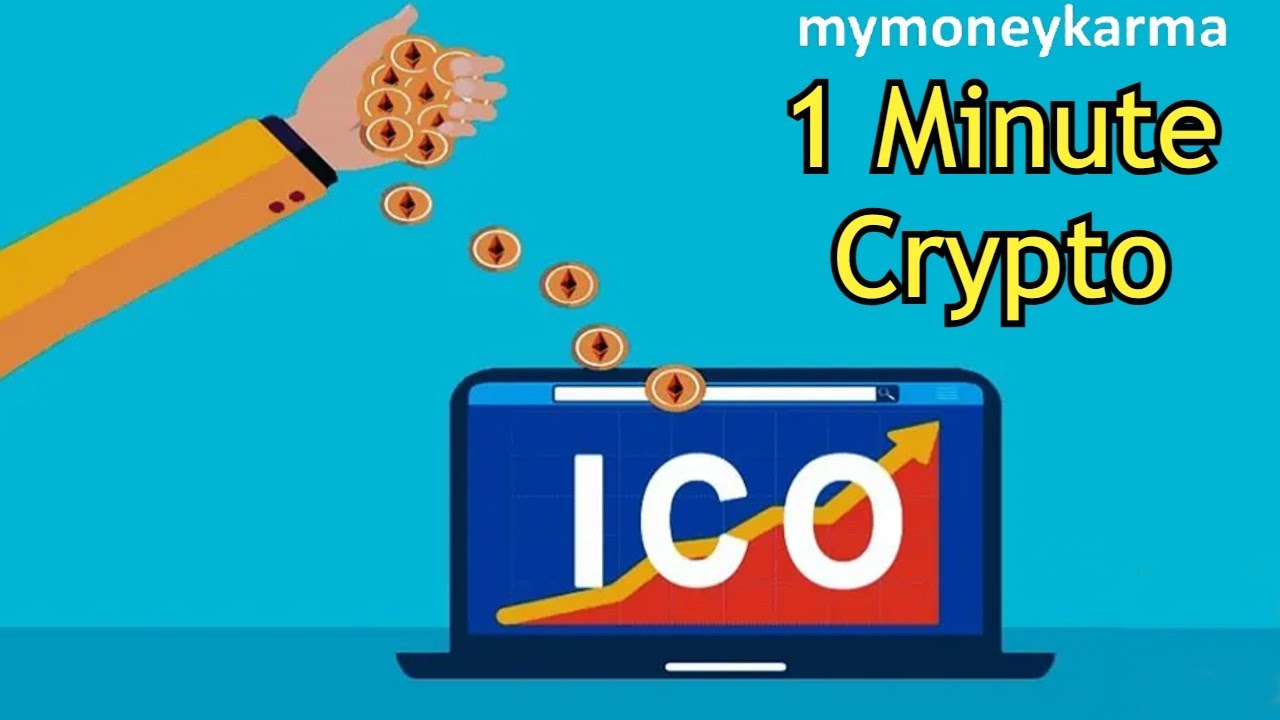 What is an ICO? 1 Minute Crypto Concepts | Initial Coin Offerings Explained | mymoneykarma