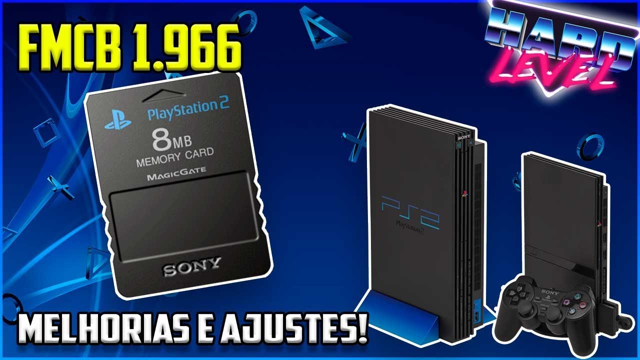 FMCB 1.966 - Nova versão,  softmod para PS2! Como instalar e configurar!
