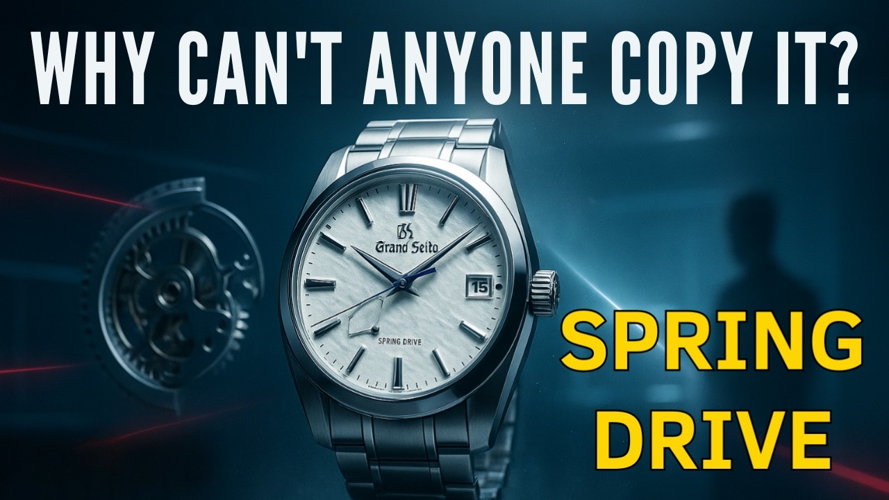 Spring Drive Explained: The World’s Most Precise Watch Movement ⌚✨
