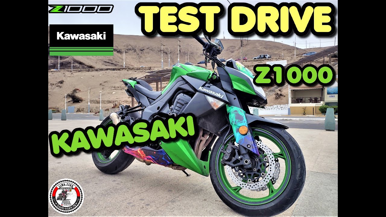 💥 TEST DRIVE KAWASAKI Z1000 | Piloto David Rider 💥