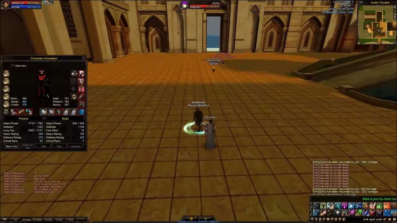 4story Mage vs Archer ABB