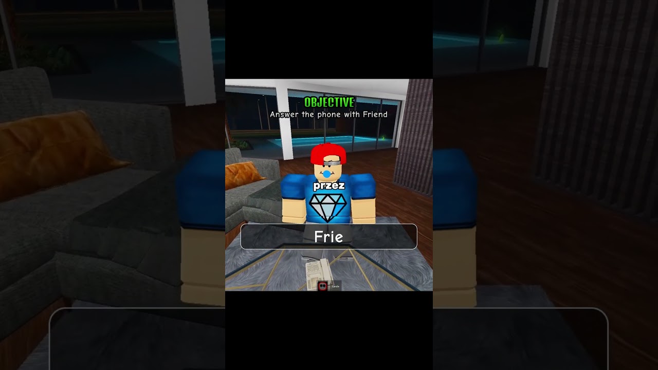 Gra Roblox Na Nudę: The Sleepover Experience #dlaciebie #robloxshorts #robloxfyp #roblox