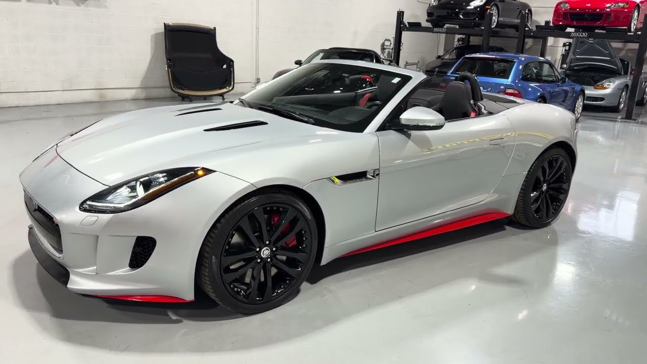 2014 Jaguar F-Type V8S Walkaround & Startup