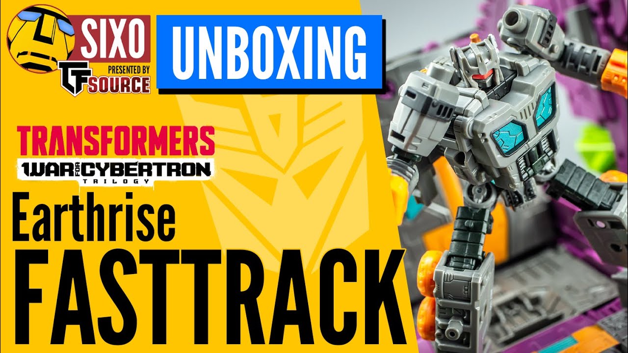 UNBOXING: Hasbro Transformers WFC Earthrise Fasttrack (featuring Scorponok!)