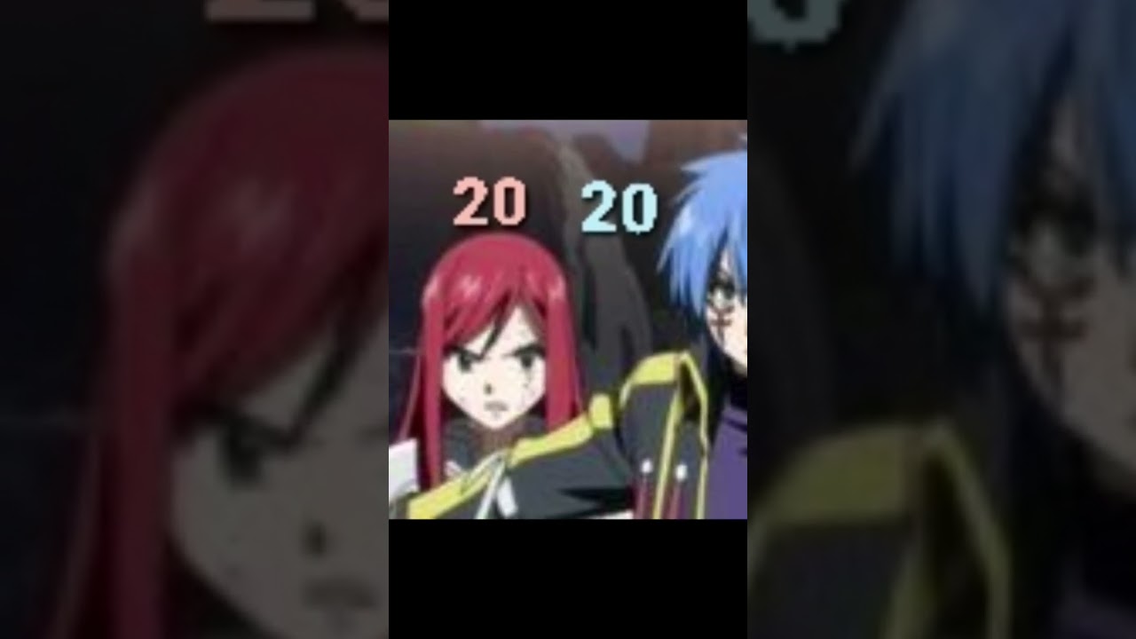 &eacute;volution Erza x Jellal ❤👆 #anime #fairytail #love #edit #erzascarlet #erza #jellal #jerza