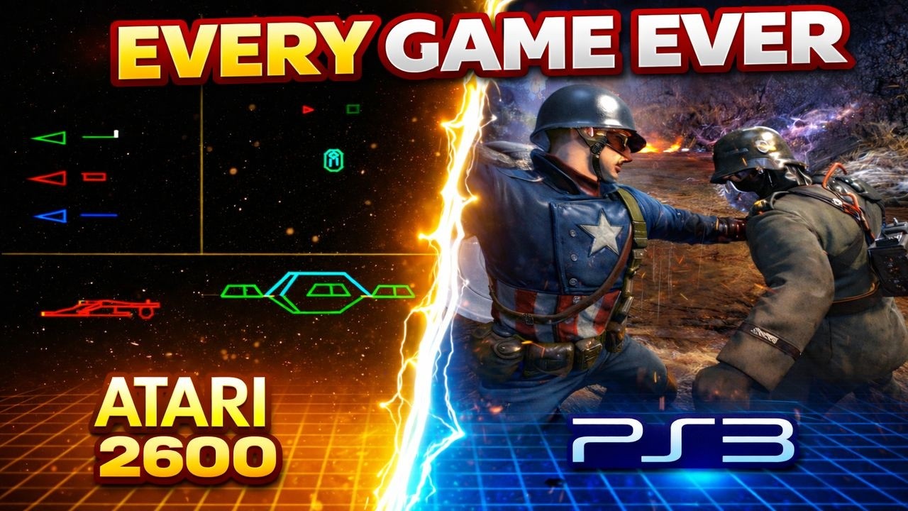 From the Atari 2600 to Now - Playing Every Game Ever
