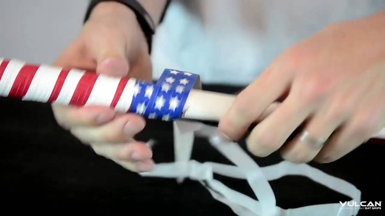 How to Wrap Your Non Tapered Bat   Vulcan Bat Grips