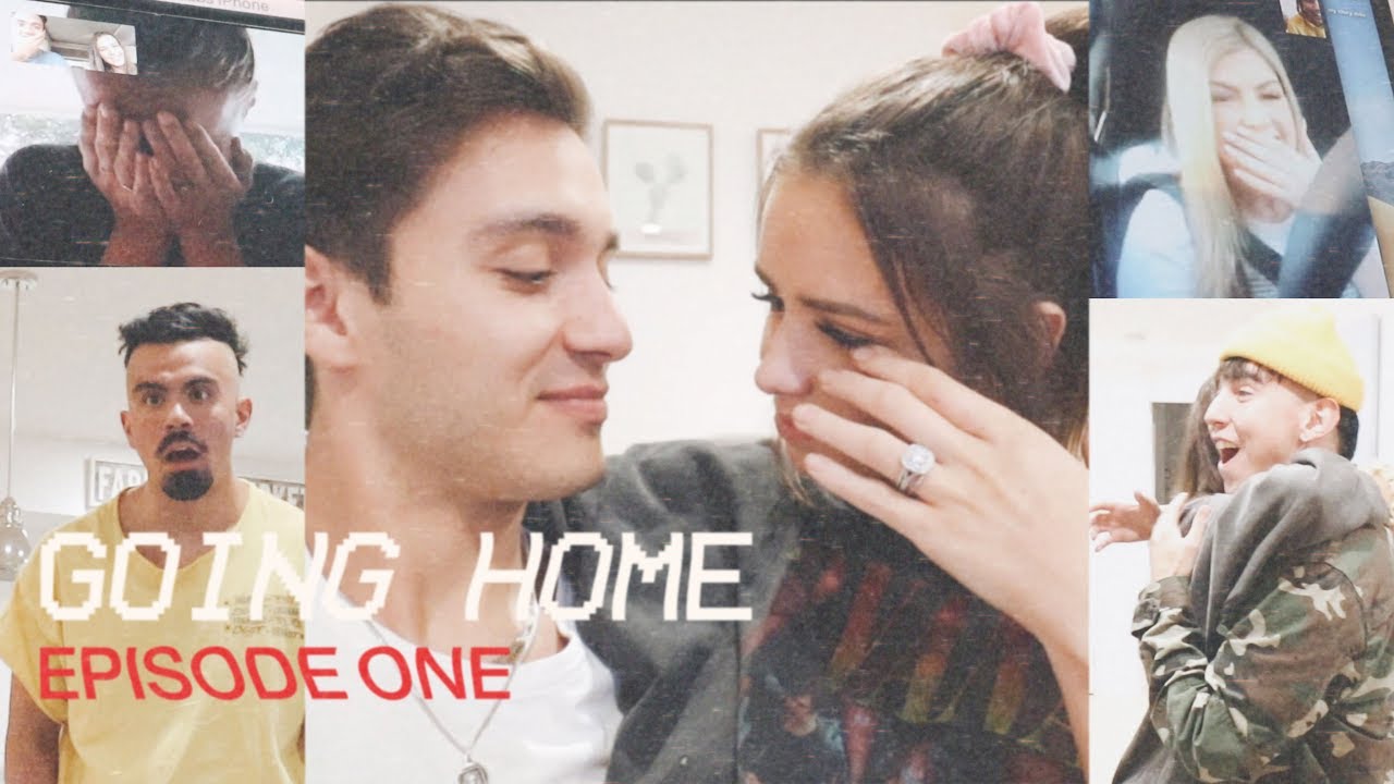 SURPRISING OUR FRIENDS WITH THE NEWS!! (Going Home - Episode One)