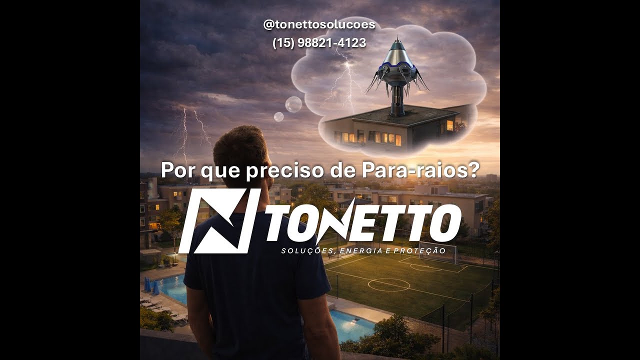 📌 Por que preciso de um para-raios?