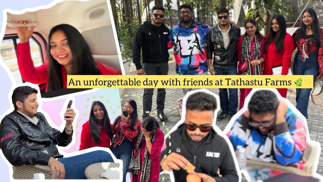 An unforgettable day with friends at Tathastu Farms 🌿✨ #indianvlogger #trending #jharkhanddiaries 