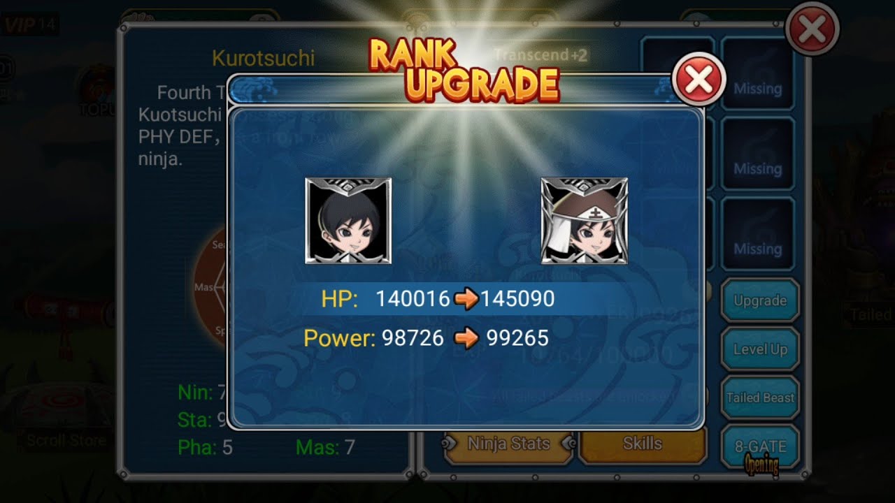 Kurotsuchi Transcend + 2 || Ninja Aseemble || Rebirth Mania