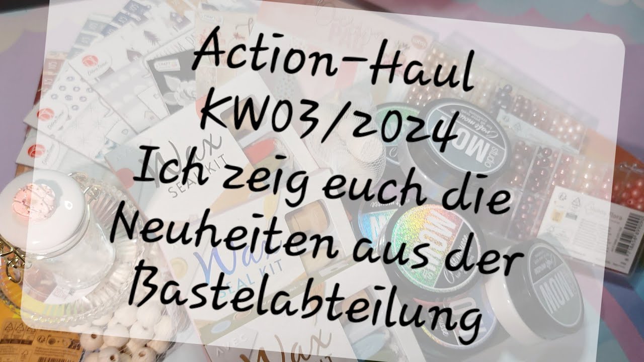 Action-Haul  neues aus Bastelabteilung Wachssiegel Bastelmouse Vellumblöcke und 15x15 Blöcke