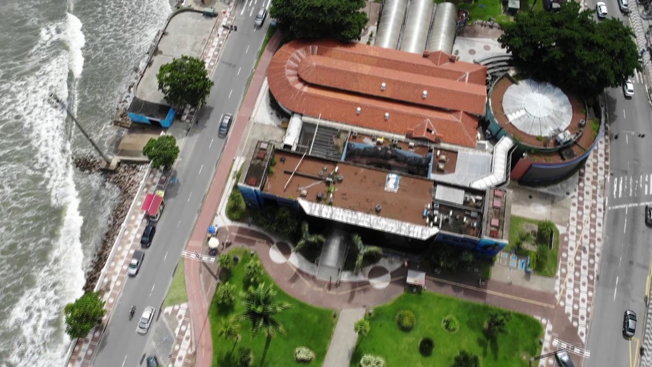 DRONE IMAGENS DA ORLA DE SANTOS, A CIDADE QUE VIVO HÁ 10 ANOS #SANTOS #LITORAL #SANTOSCITY #SORENSEN