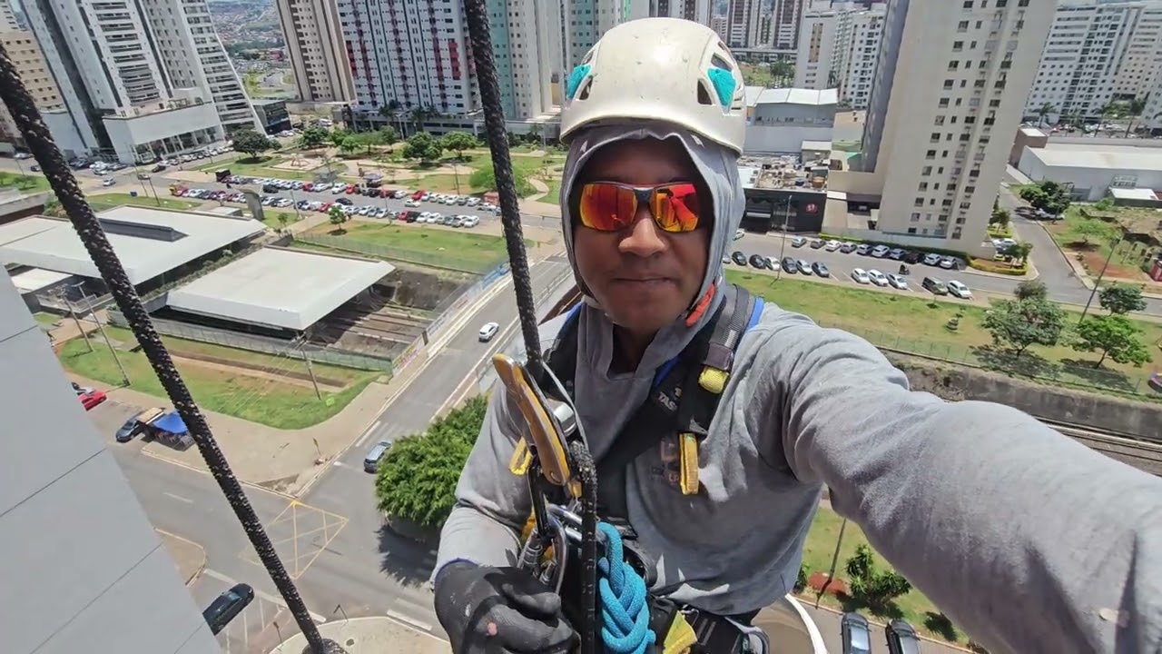 ALPINISMO PREDIAL PARTE 11 ( REPOSIÇÃO DE PARTILHAS) ÁGUAS CLARAS-DF