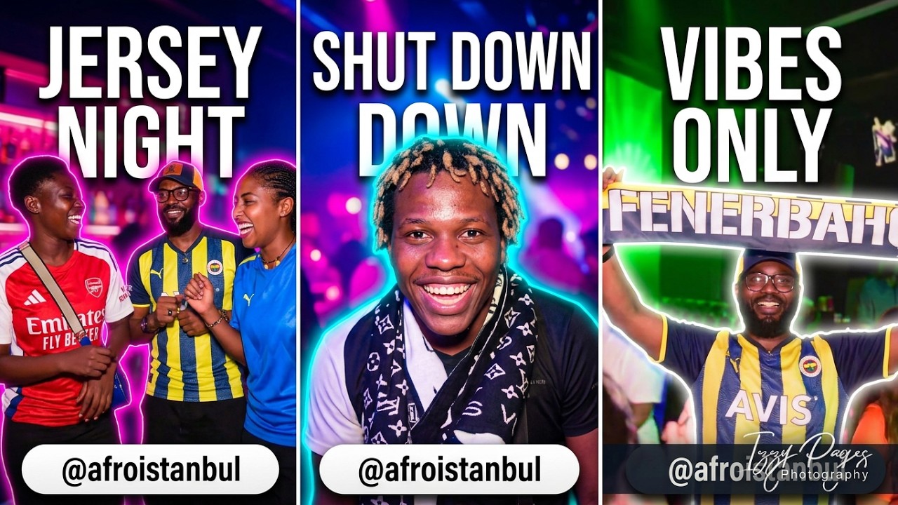 Jersey night party in afroistanbul
