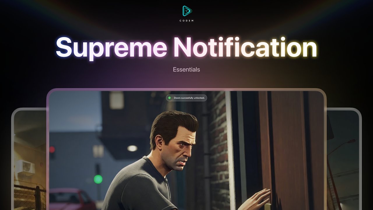 CodeM Supreme Notification - Free Notification Script