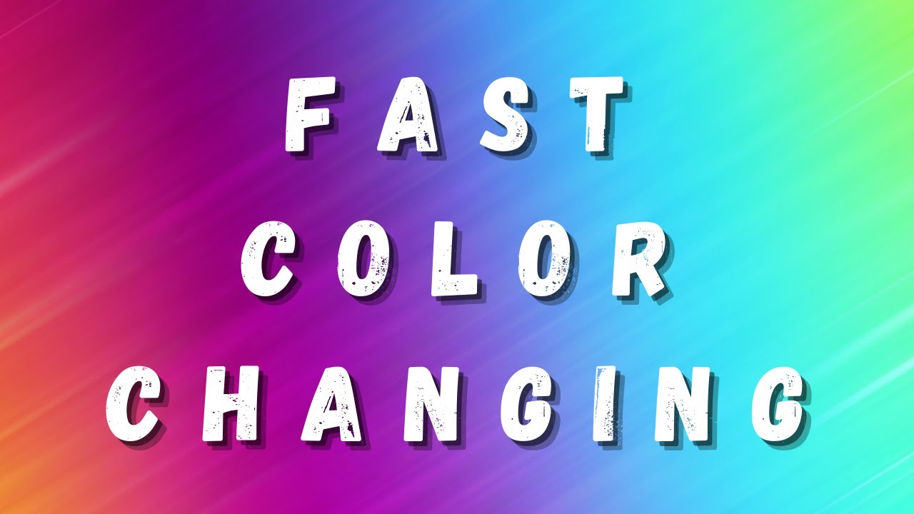 Fast colour changing screen | NEON Changing Color | Flashing FLUO Lights | Colorful Lights