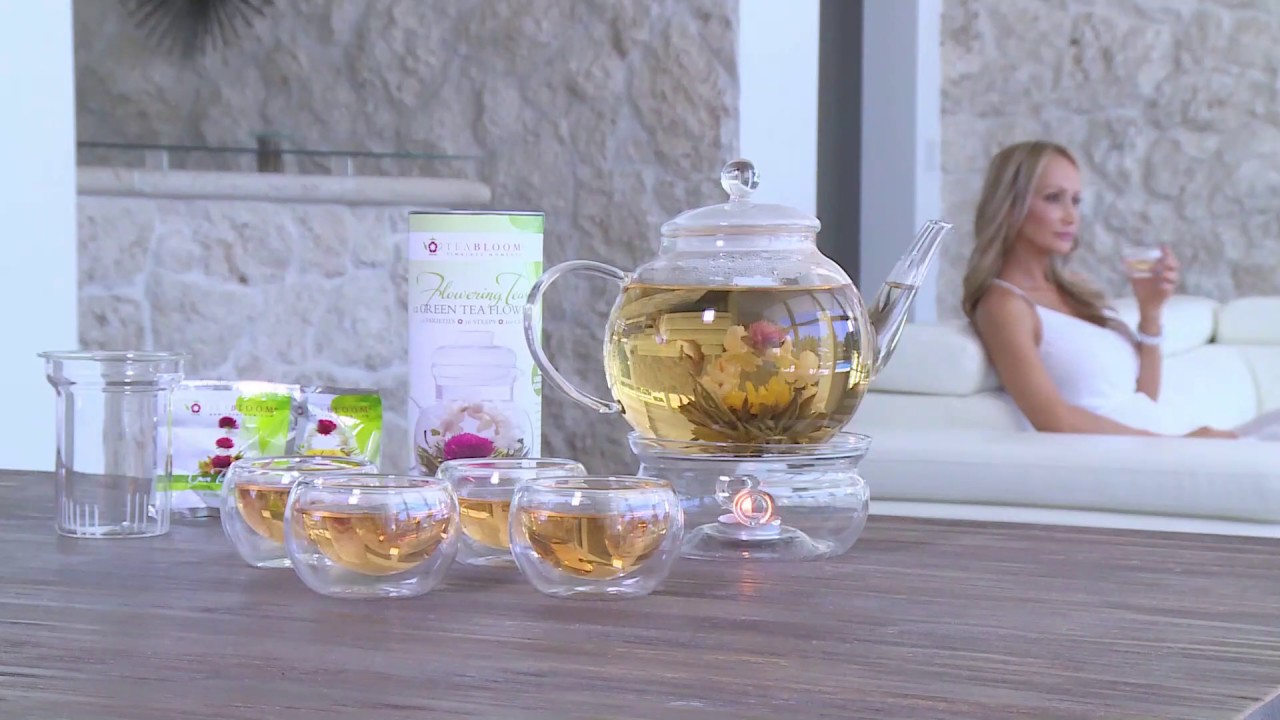 Teabloom Flowering Tea Gift Set - As Seen On TV