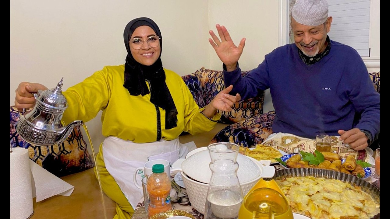شكرامن قلب❤️ كرتان بطاطس بدجاج طعم لا يقاوم مع شوربة آسيوية من الذ أطباق اسيوية معروفة بsoupe royale