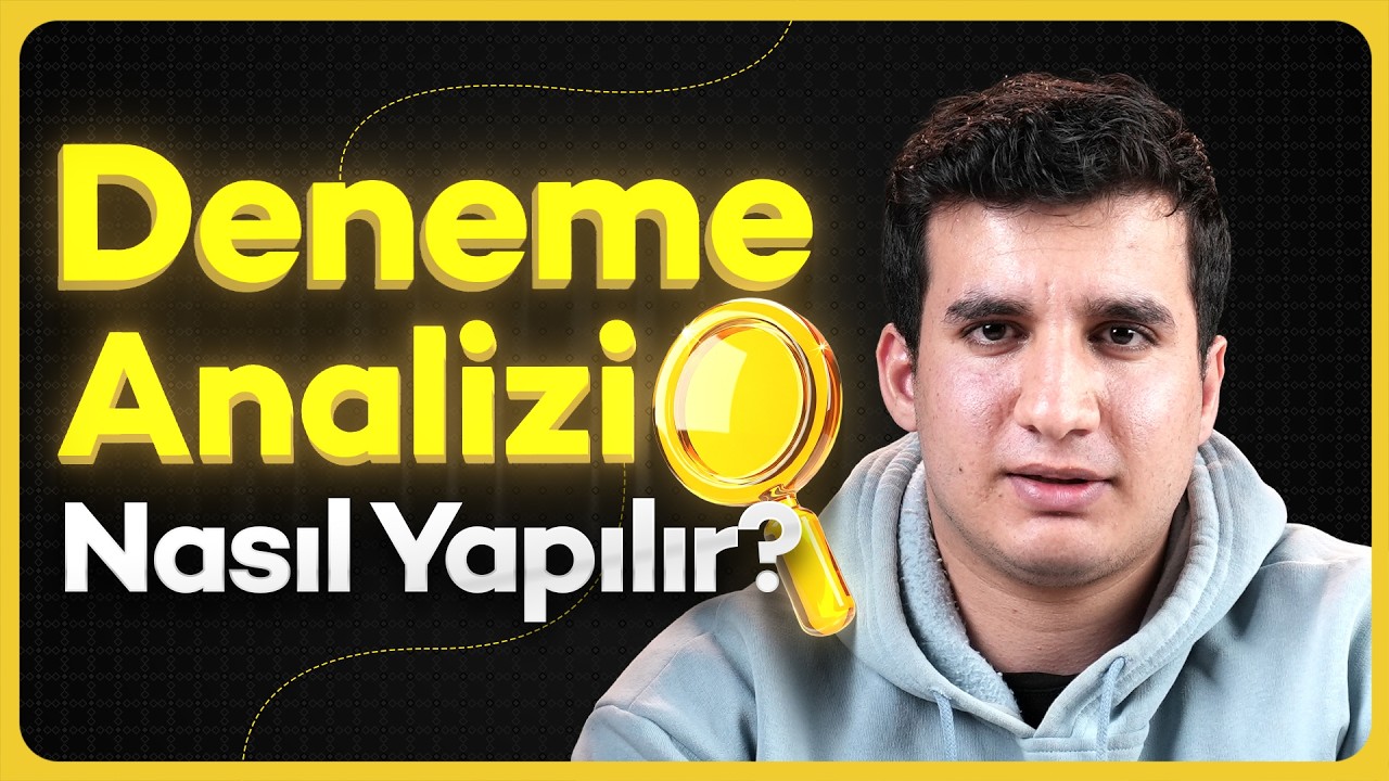 Deneme Nasıl Analiz Edilir (Net Artışı İçin İzle)