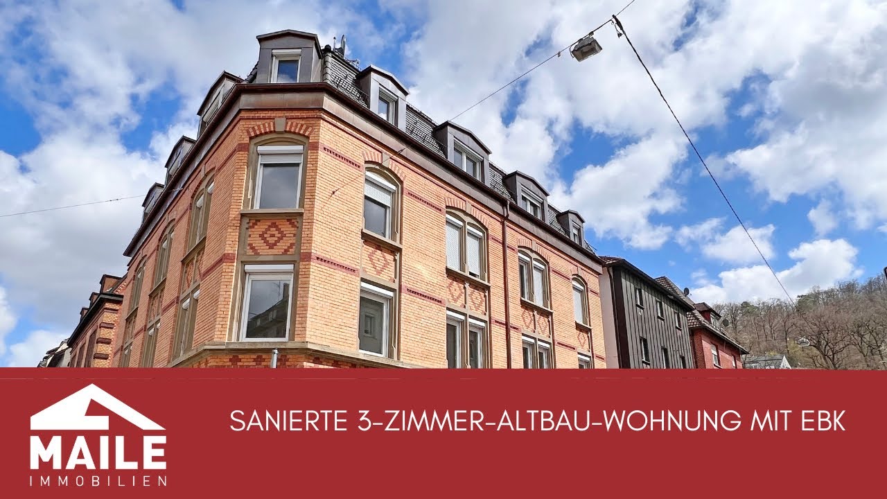 VERMIETUNG | Sanierte 3-Zimmer-Altbauwohnung mit EBK