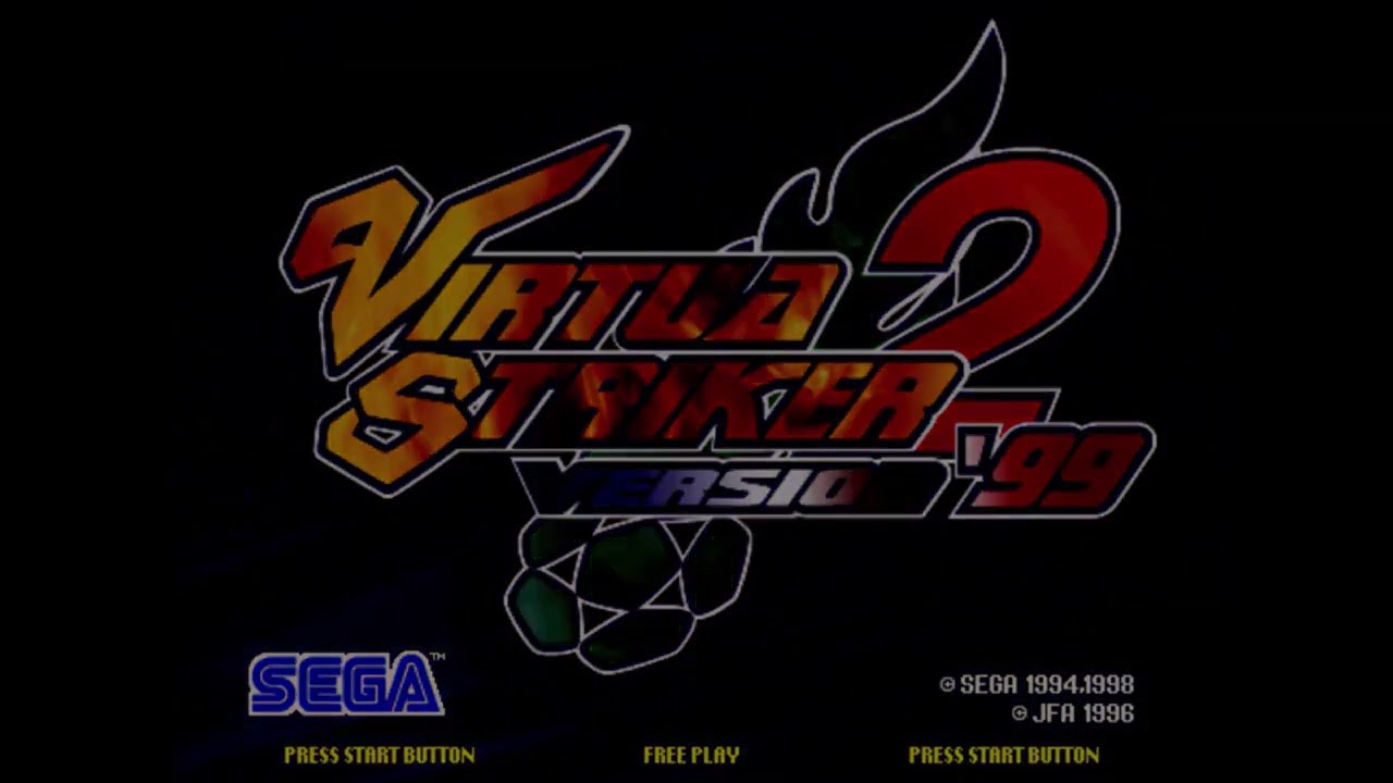 VIRTUA STRIKER 2 version 99 SEGA - 1999 arcade retrogame . Complete playthrough with all teams