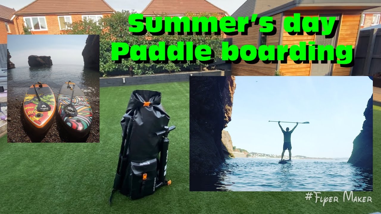 Paddle boarding Devon’s coastline, Parson and Clark Teignmouth / Dawlish
