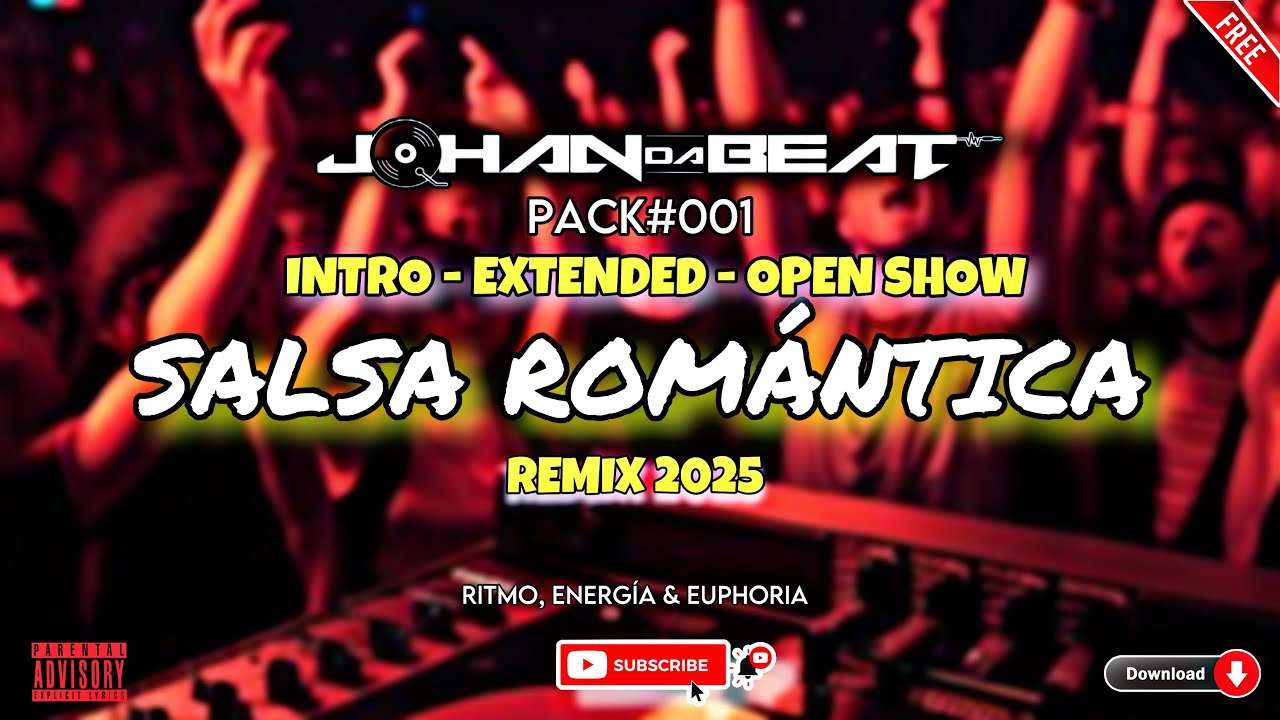 Pack Salsa Rom&aacute;ntica Para DJs #001 (Descarga Gratis) Remix 2025 | Johan Da' Beat