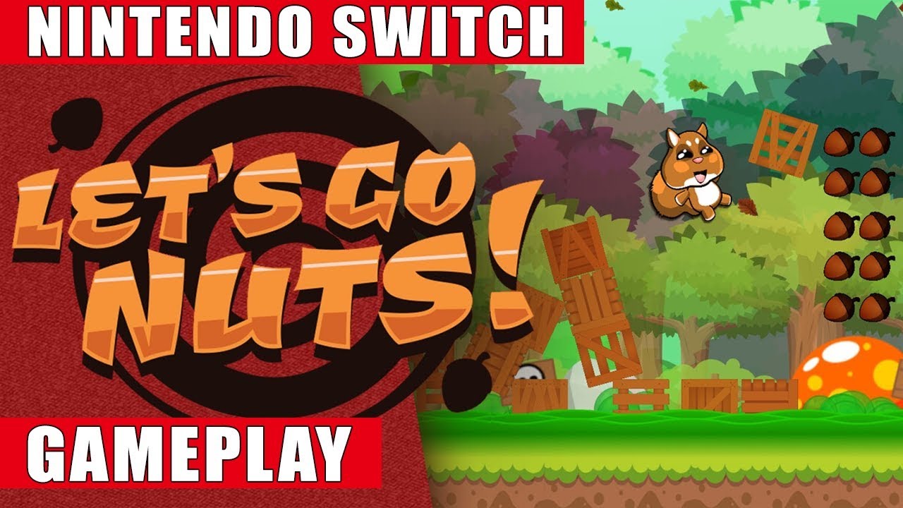 Let's Go Nuts! Nintendo Switch Gameplay