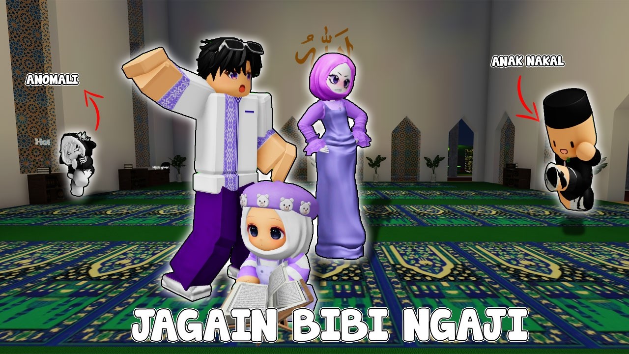 TERNYATA DI TEMPAT BIBI NGAJI BANYAK ANOMALI DAN ANAK NAKAL |  BROOKHAVEN🏡RP