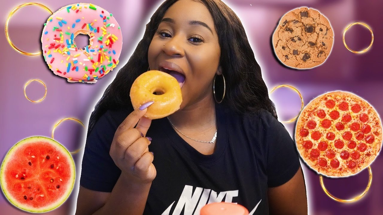 I ONLY ATE CIRCULAR SHAPED FOODS FOR 24 HOURS!!!