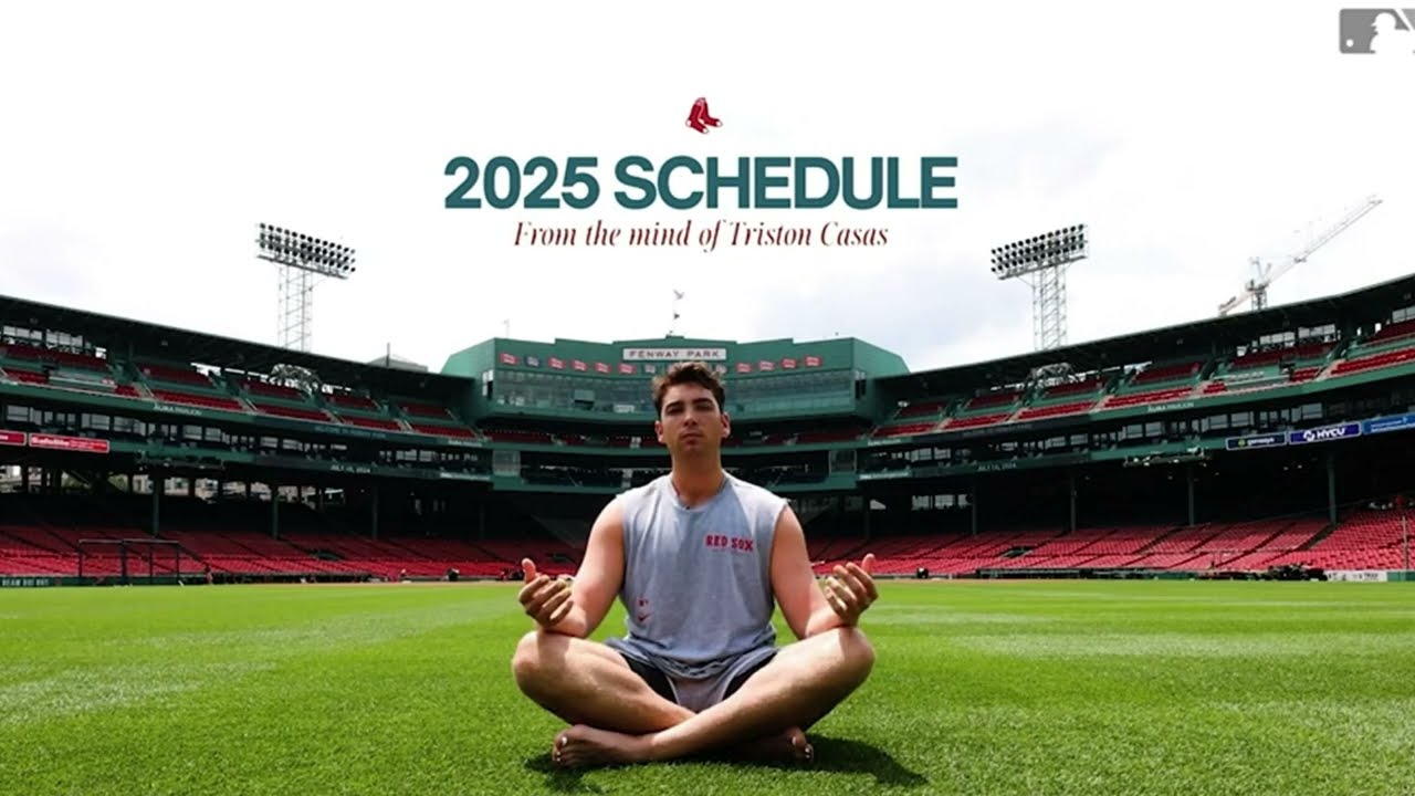 Red Sox Announce their 2025 Schedule with Triston Casas