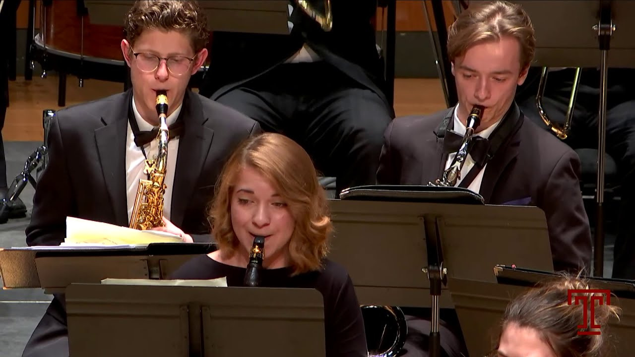 2/21/20  Wind Symphony -  Temple Performing Arts Center