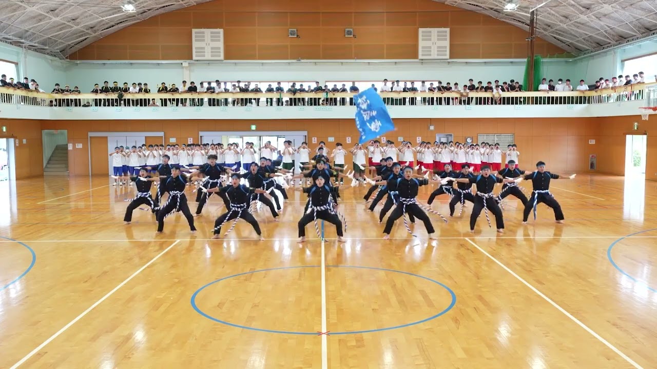 中津東高校2024行進・演舞〜電気団〜