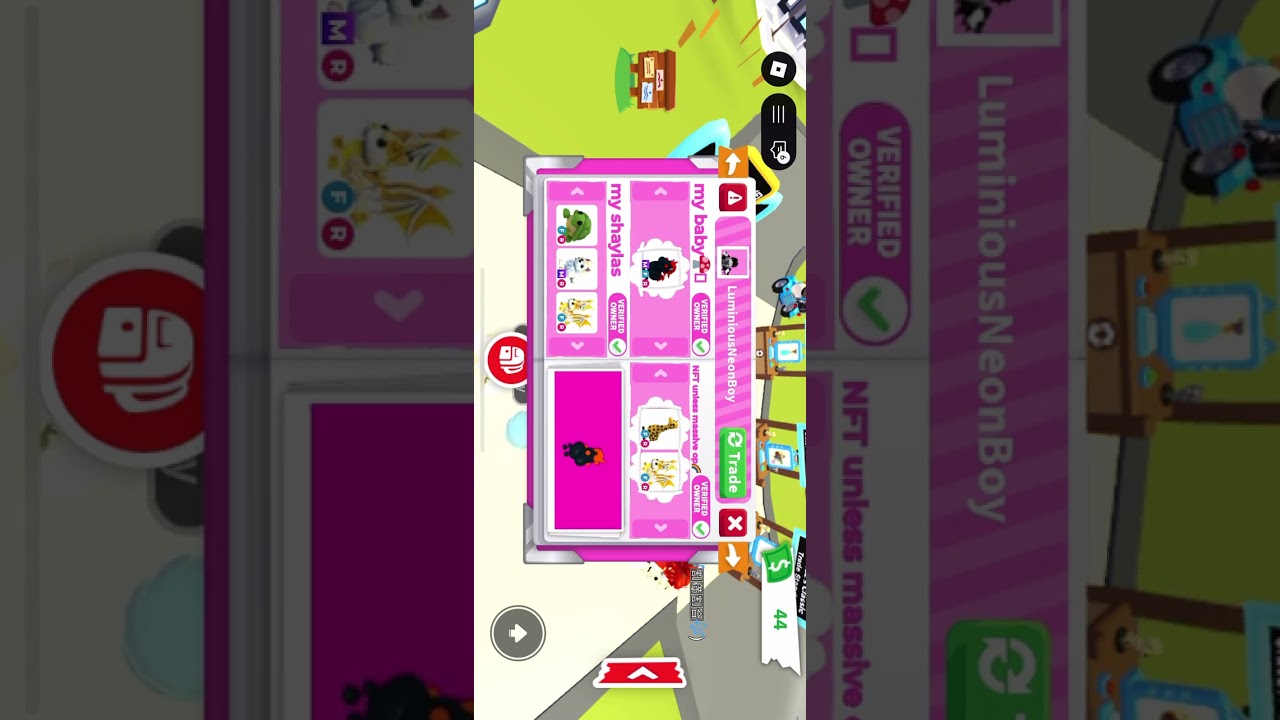 Trading that pet Please offer username is Gum123702