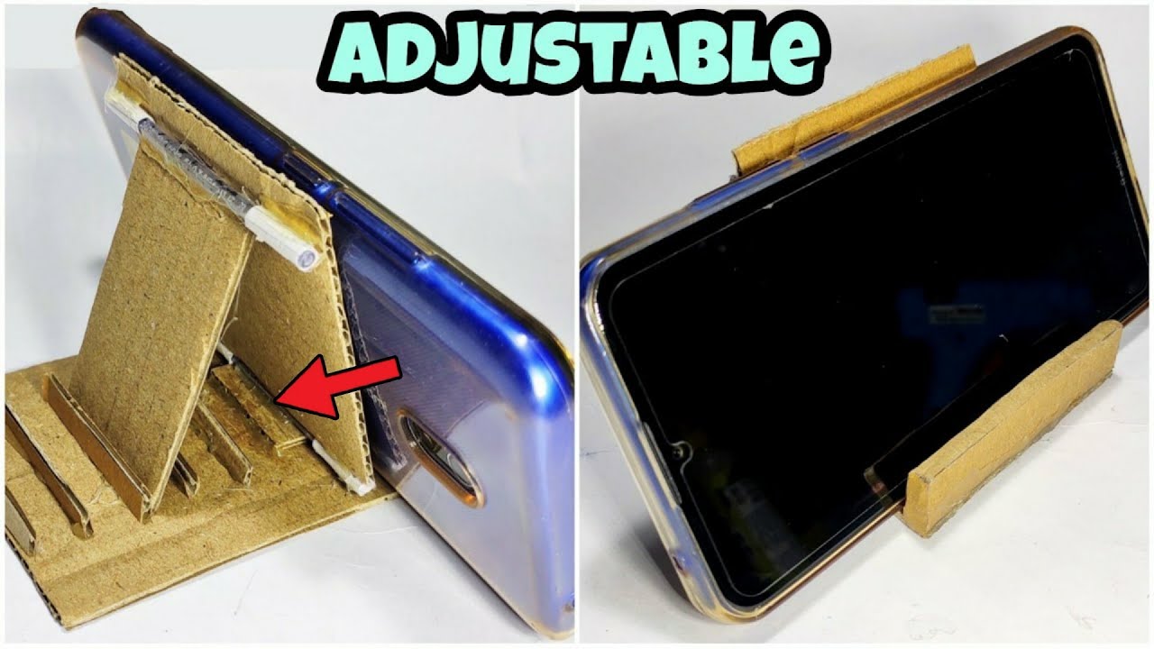 How to make a Adjustable Phone Stand || Phone Stand || Phone Holder  *Read Description *