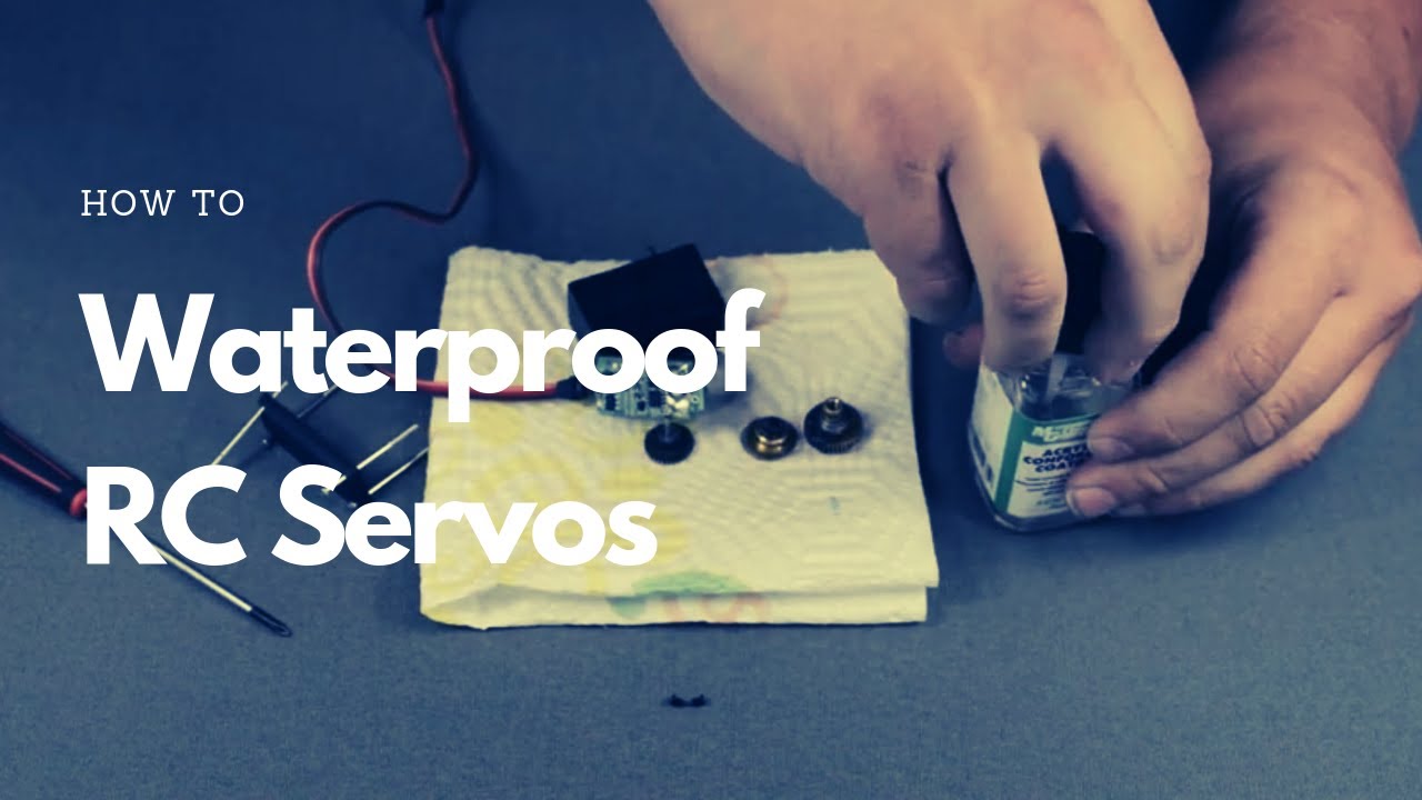 How to Waterproof RC Servos - Waterproofing RC Servos