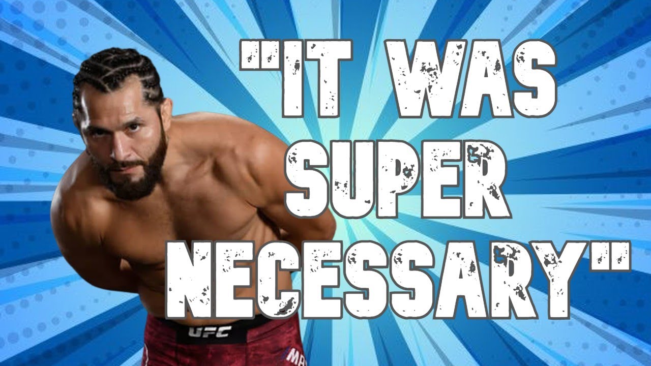 Jorge Masvidal Funny Moments