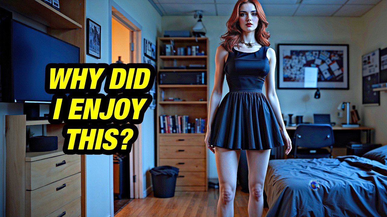 After The Kiss, I Couldn’t Resist Wearing Her Skirt 👀👗 (Crossdressing Stories – MtF Transition)