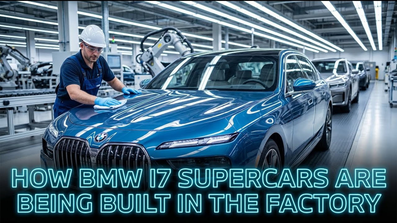 BMW i7 Supercar Manufacturing: Exclusive Factory Tour and Assembly Process