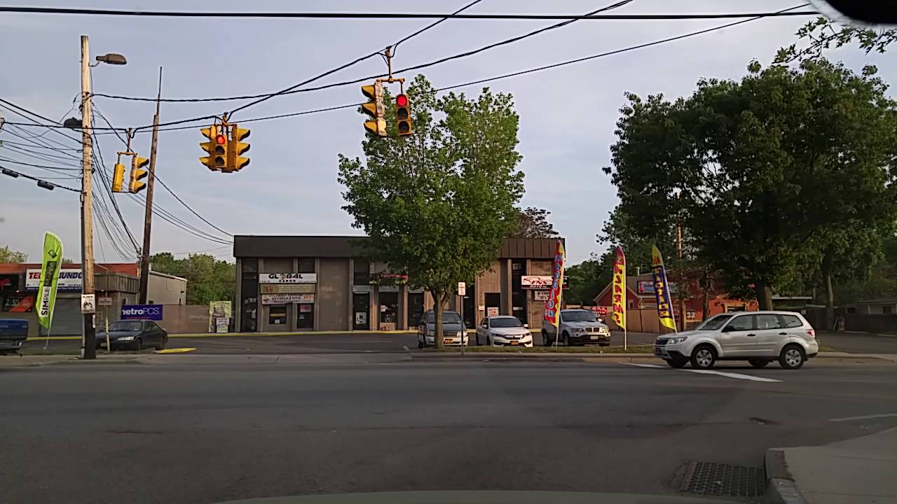 Driving by Brentwood in Suffolk,New York
