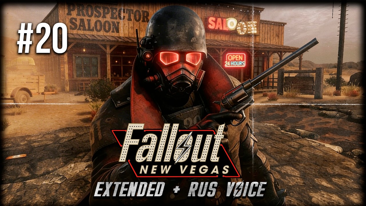 Fallout: New Vegas Extended ☢ Stream #20 - DLC Dead Money. Часть 1