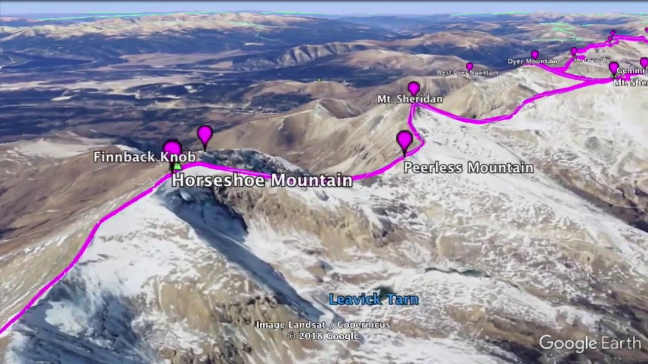 The Mosquito/Tenmile Range Traverse from Trout Creek Pass to Frisco, CO
