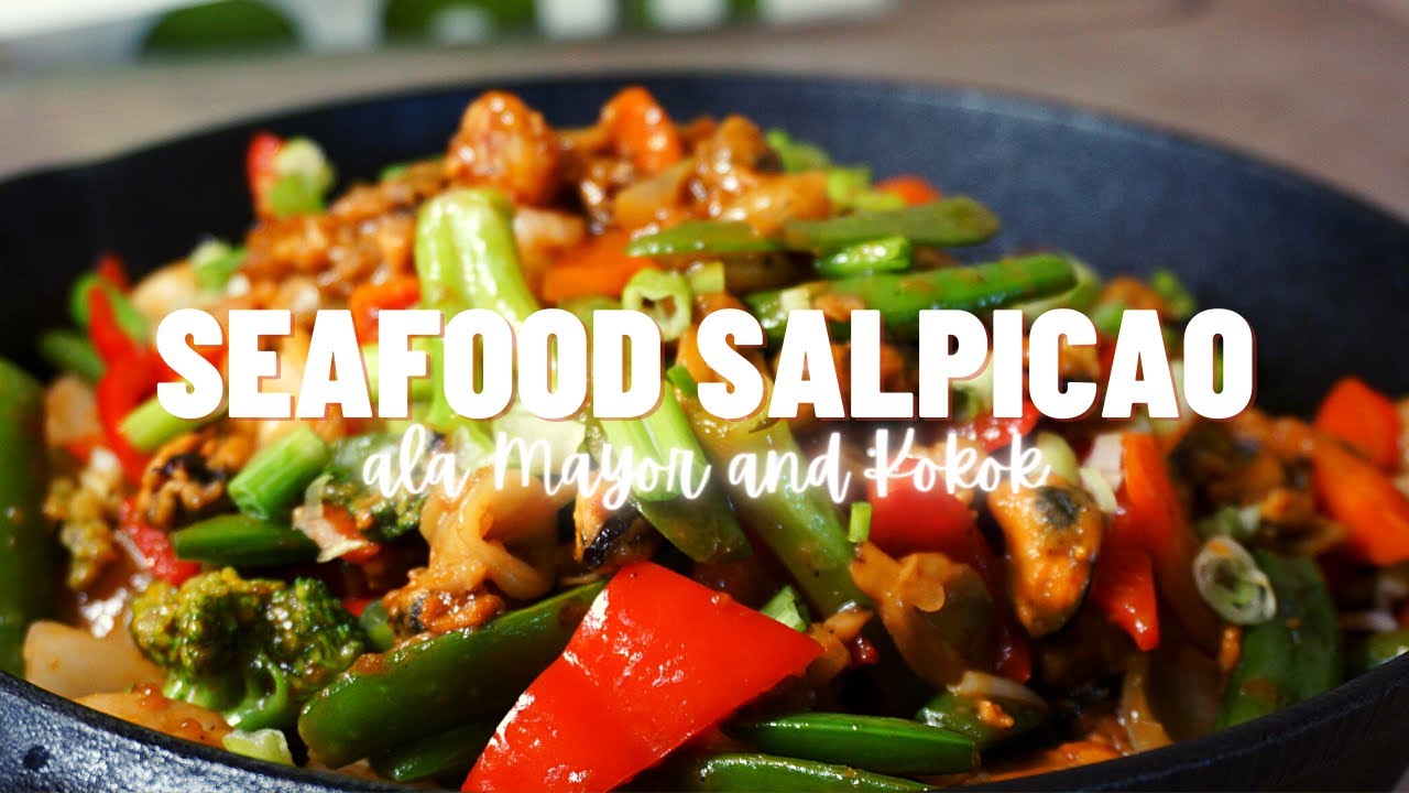 SEAFOOD SALPICAO I IN LESS THAN 10 MINS? SARAP!