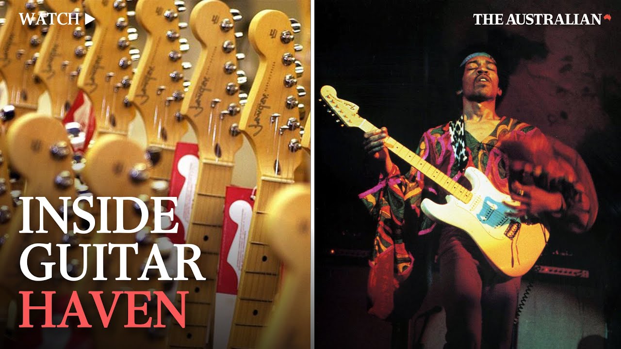 Inside the biggest Fender guitar shop in the world