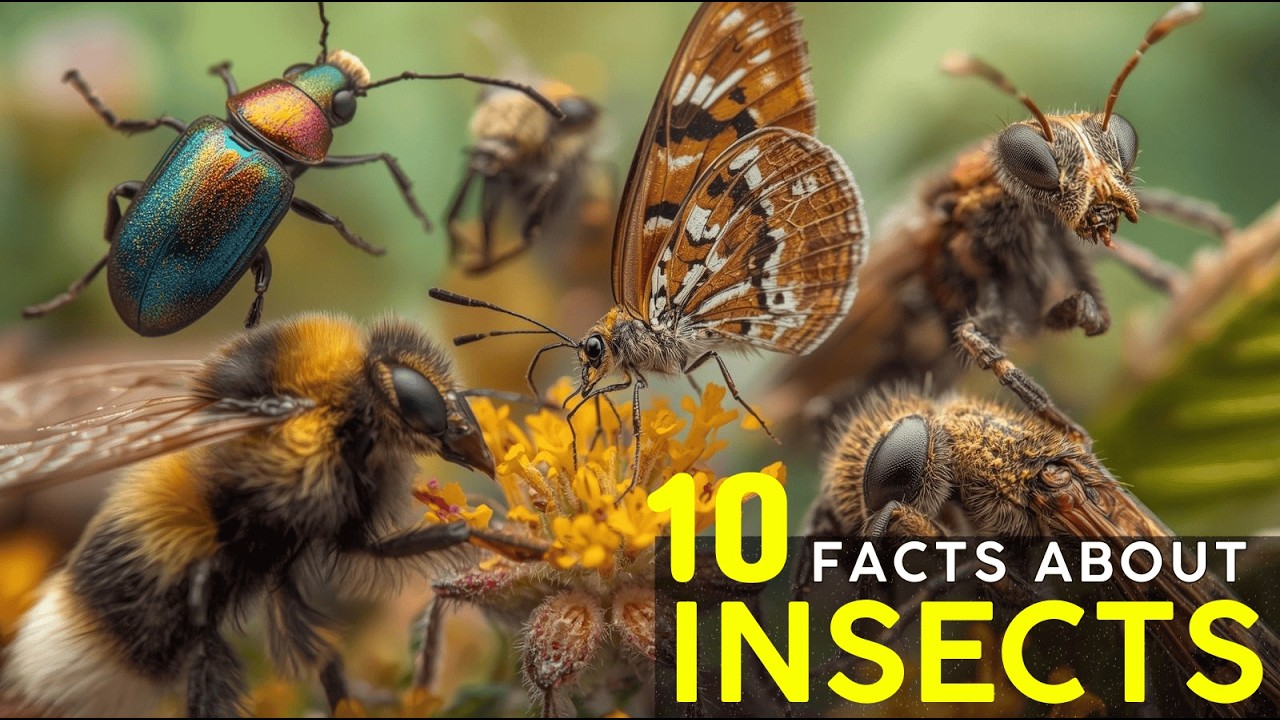 Insects Are INSANE! 10 Facts That Will Surprise You
