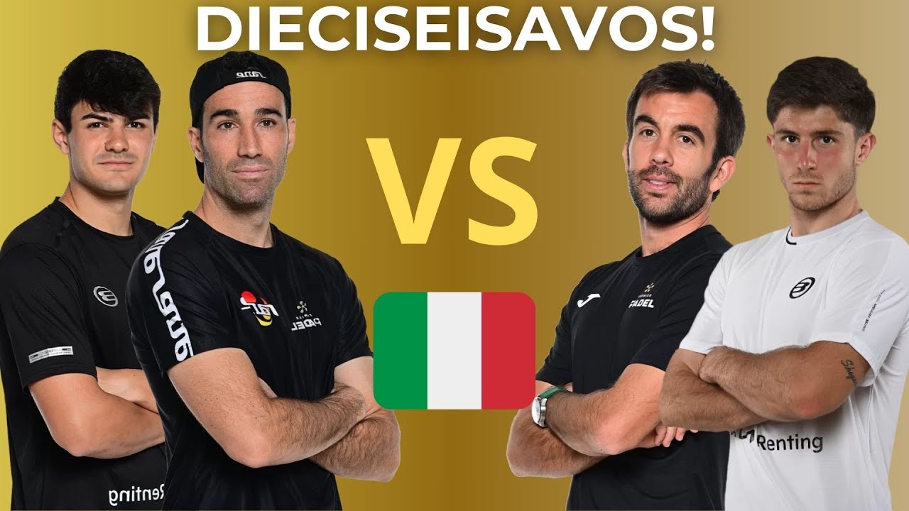 Bnl Italy Major Premier Padel 2024 Dieciseisavos | Cardona-Javi Ruiz VS Fernández-Jiménez