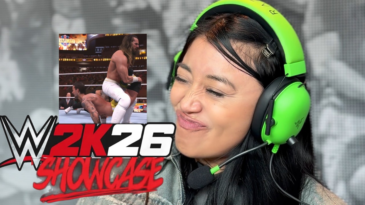 WWE 2K26 Showcase- CM Punk vs Roman Reigns vs Seth Rollins WM 41